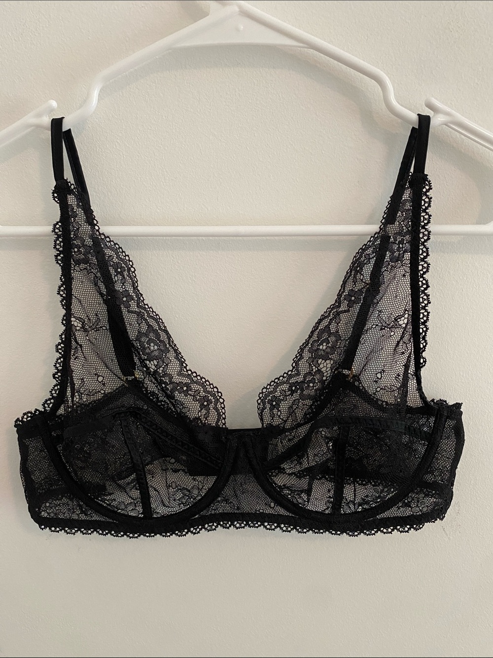 Stella McCartney Lace Black Bra 34C